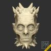 Zamain head | Unpainted - Image 2