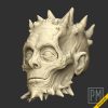 Zamain head | Unpainted - Image 4
