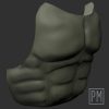 Muscle Chest Plate | Unpainted - Image 3