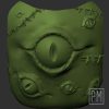 Evil Eyes Chest Plate | Unpainted - Image 2