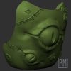 Evil Eyes Chest Plate | Unpainted - Image 3