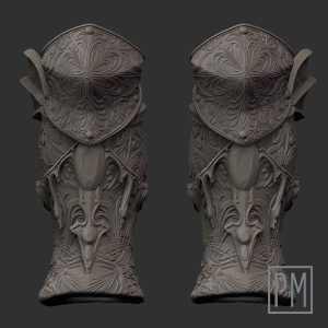 Human king 1.0 legs | Unpainted