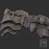 Human king 1.0 Pauldrons v.2| Unpainted - Image 4